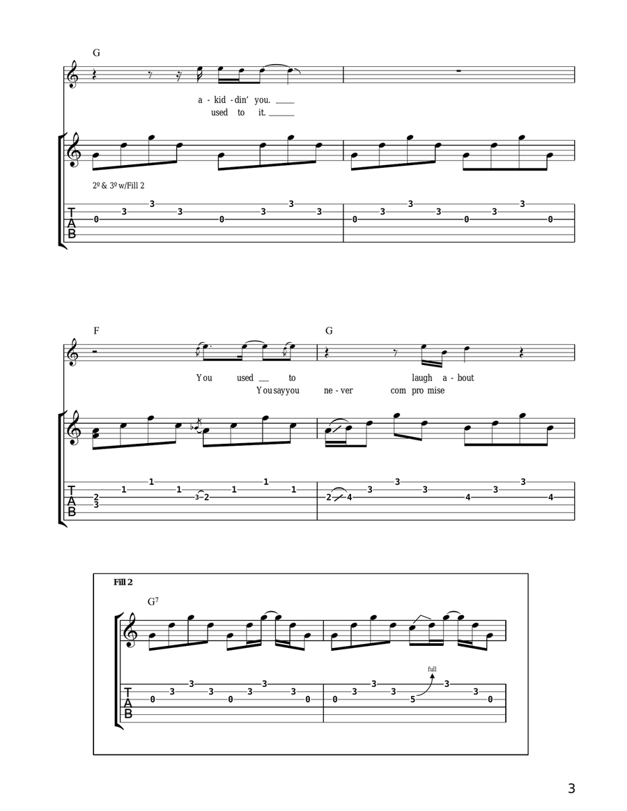 Like A Rolling Stone Like A Rolling Stone Acoustic Guitar scores gallery preview page 3
