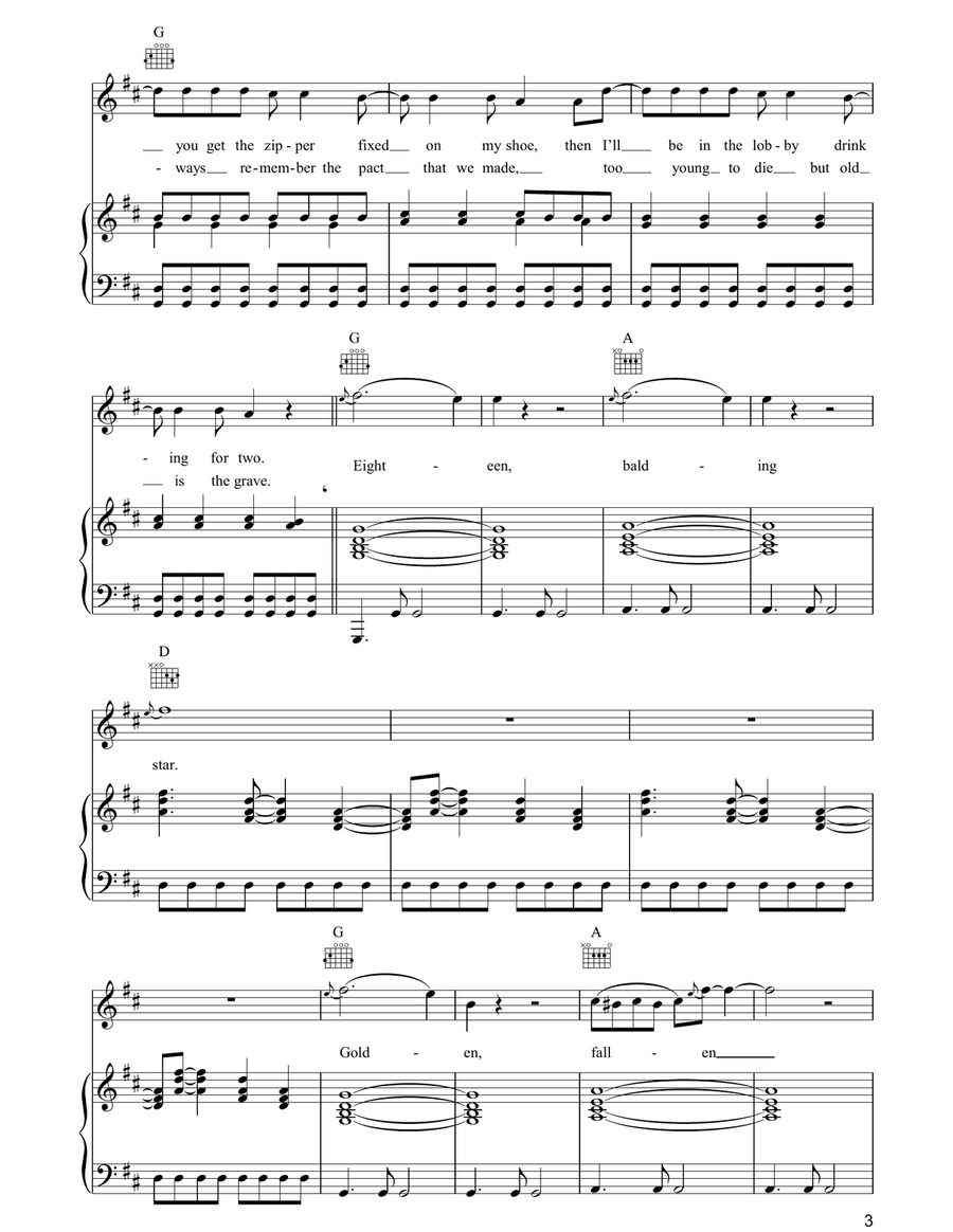 The Bucket The Bucket Acoustic Guitar scores gallery preview page 3