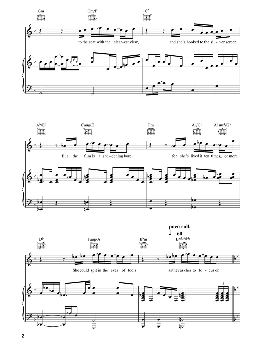 Life On Mars? Life On Mars? Piano, Vocal, Guitar scores gallery preview page 2