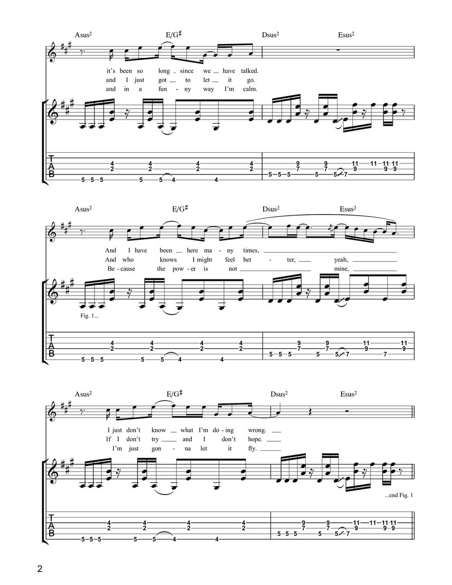 What Can I Do Acoustic Guitar scores gallery preview page 2