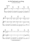 An Old Fashioned Love Song mini preview