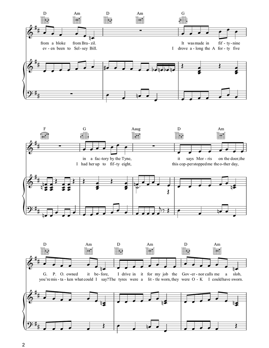 Driving In My Car Driving In My Car Acoustic Guitar scores gallery preview page 2