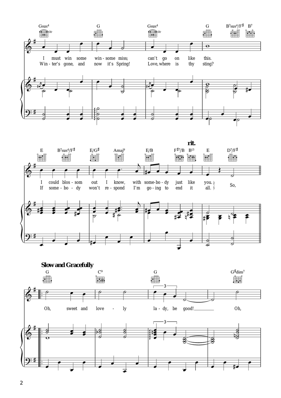 Oh, Lady, Be Good Oh, Lady, Be Good Guitar scores gallery preview page 2