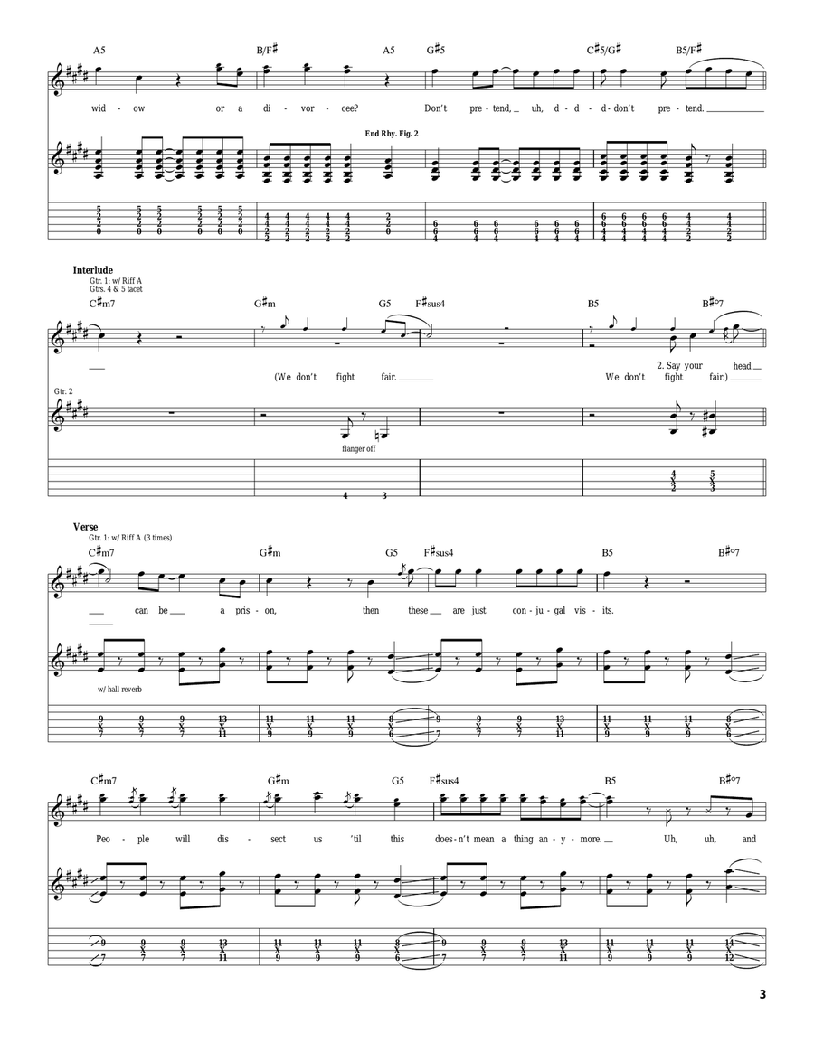 The Take Over, The Breaks Over Acoustic Guitar scores gallery preview page 3