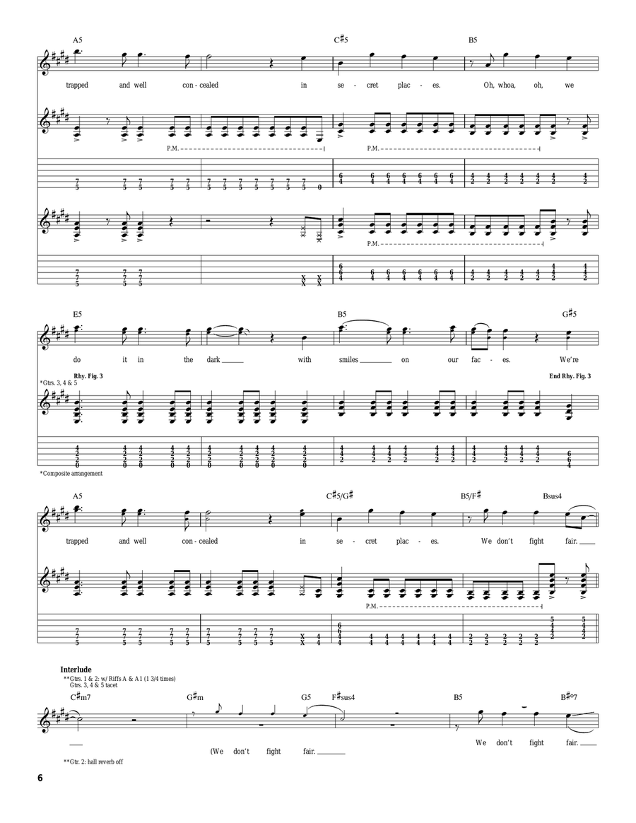 The Take Over, The Breaks Over Acoustic Guitar scores gallery preview page 6