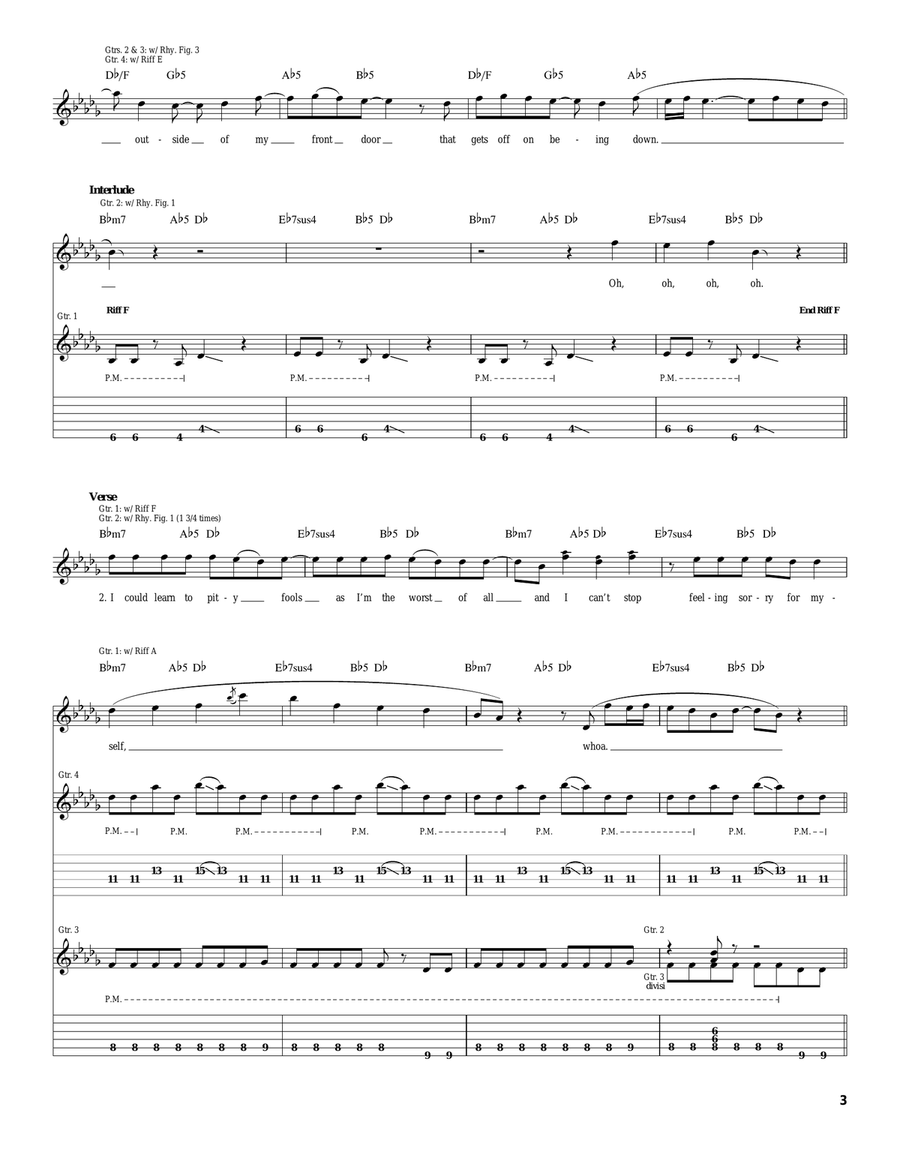 Don't You Know Who I Think I Am? Acoustic Guitar scores gallery preview page 3