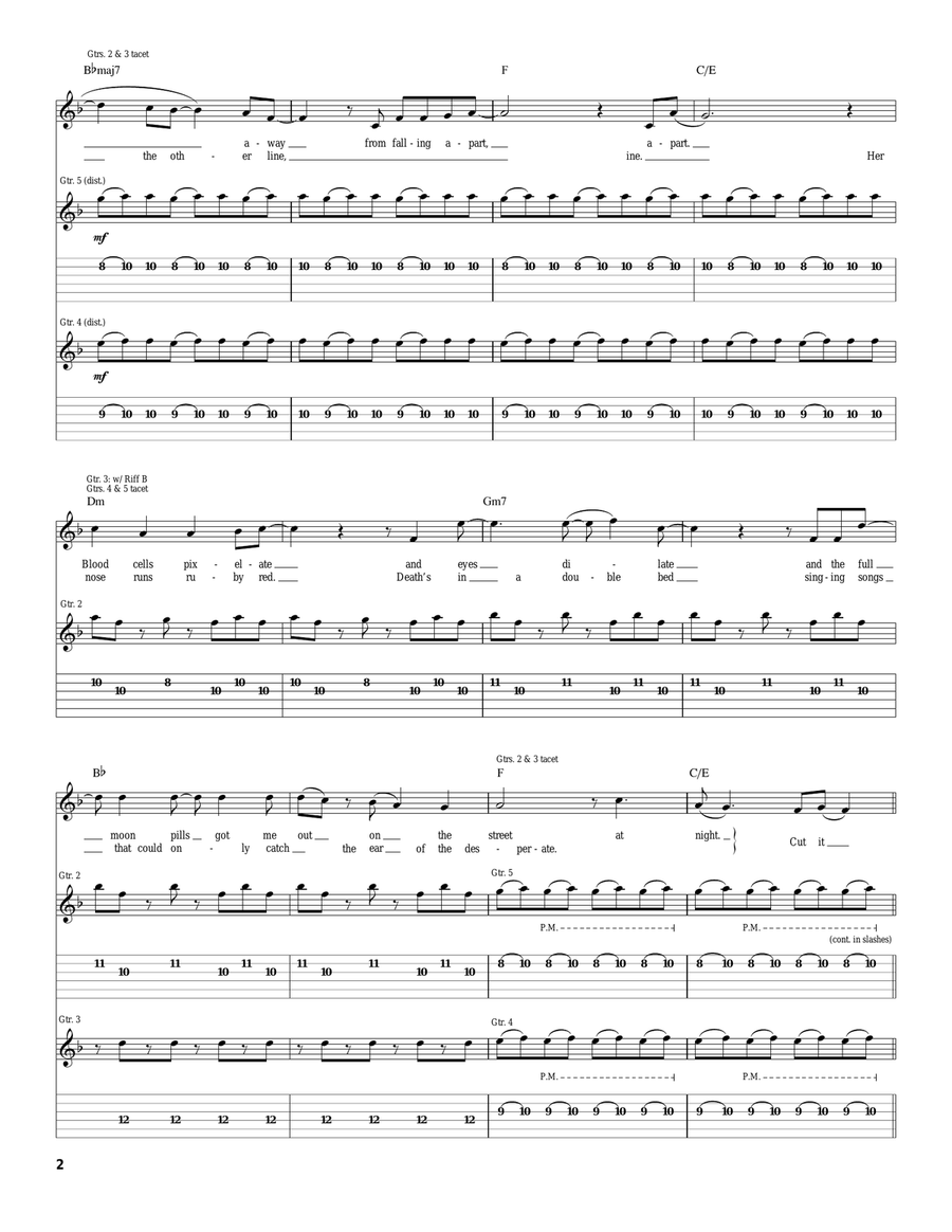 The (After) Life Of The Party Acoustic Guitar scores gallery preview page 2
