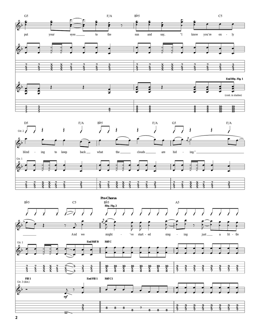 The Carpal Tunnel Of Love Acoustic Guitar scores gallery preview page 2