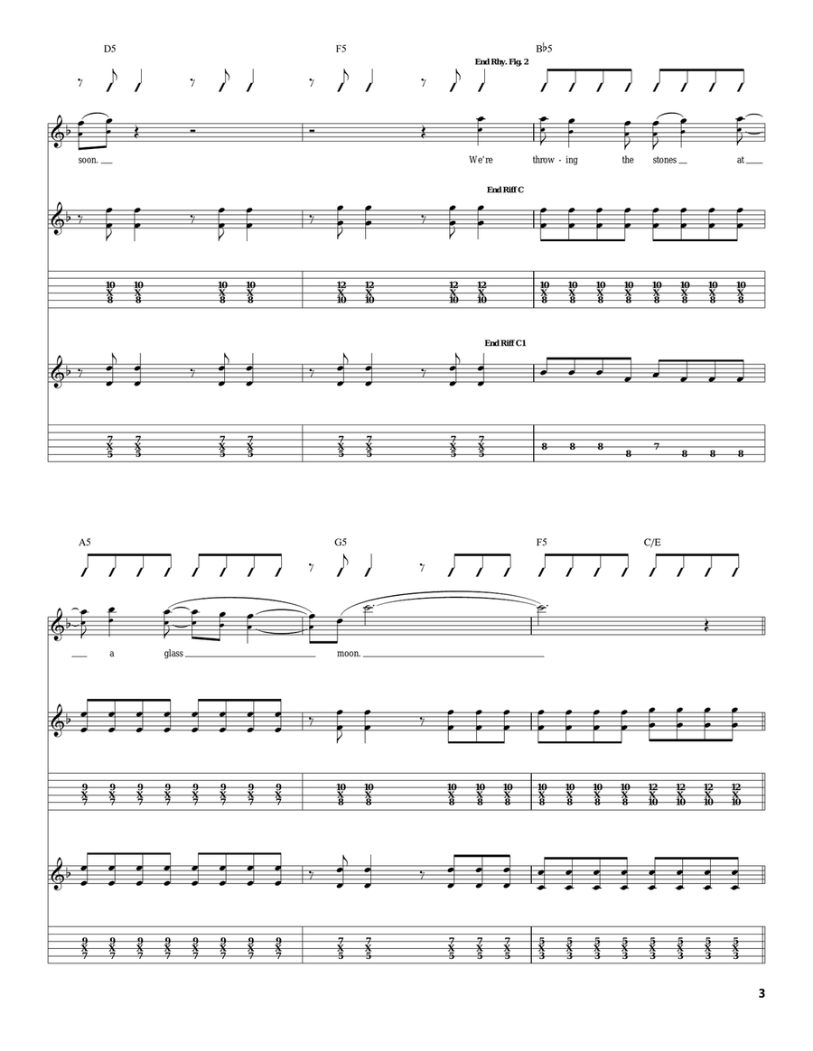 The Carpal Tunnel Of Love Acoustic Guitar scores gallery preview page 3