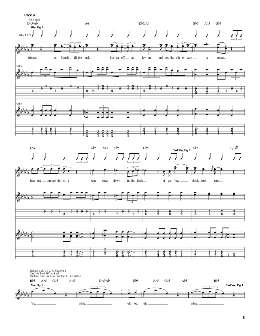Bang The Doldrums Bang The Doldrums Acoustic Guitar scores gallery preview page 3