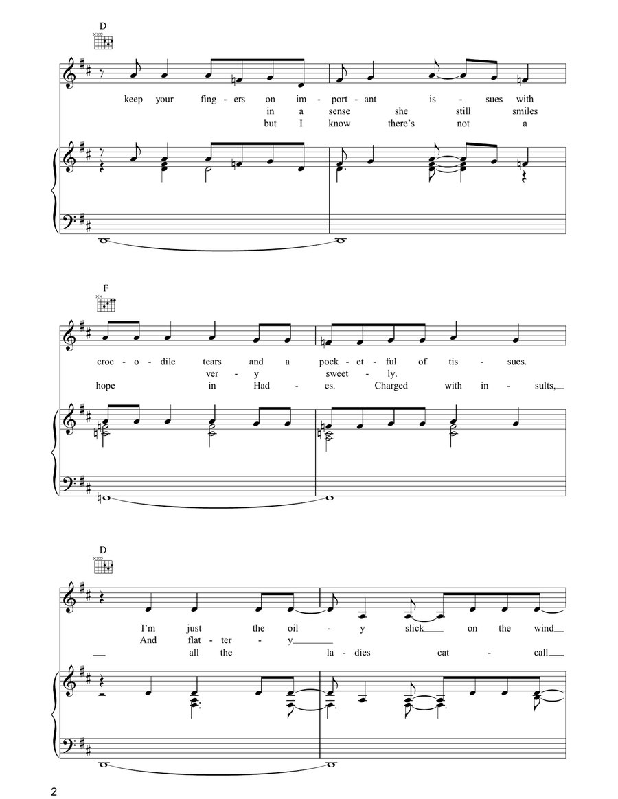Beyond Belief Beyond Belief Piano, Vocal, Guitar scores gallery preview page 2