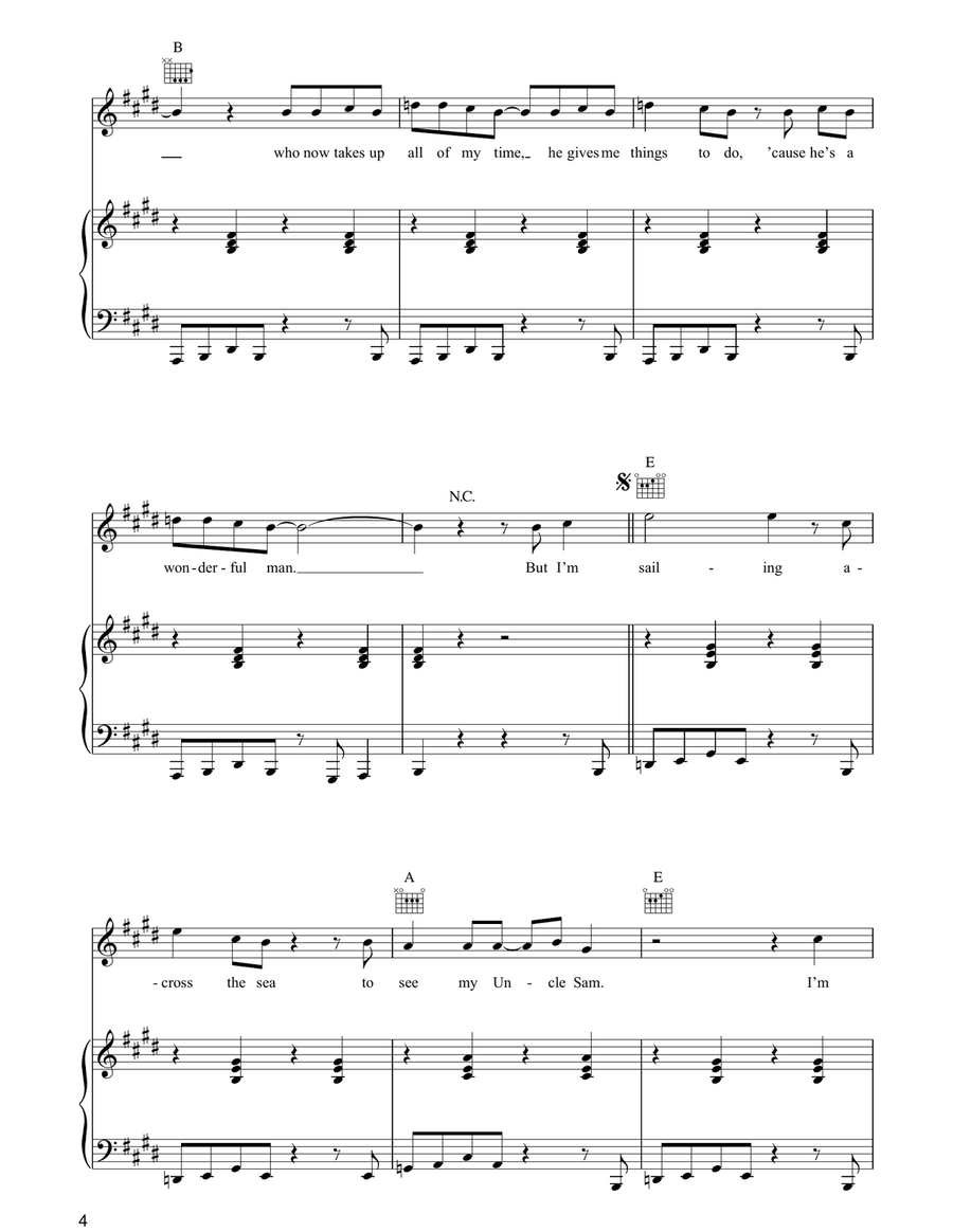 Uncle Sam Uncle Sam 3-Part scores gallery preview page 4