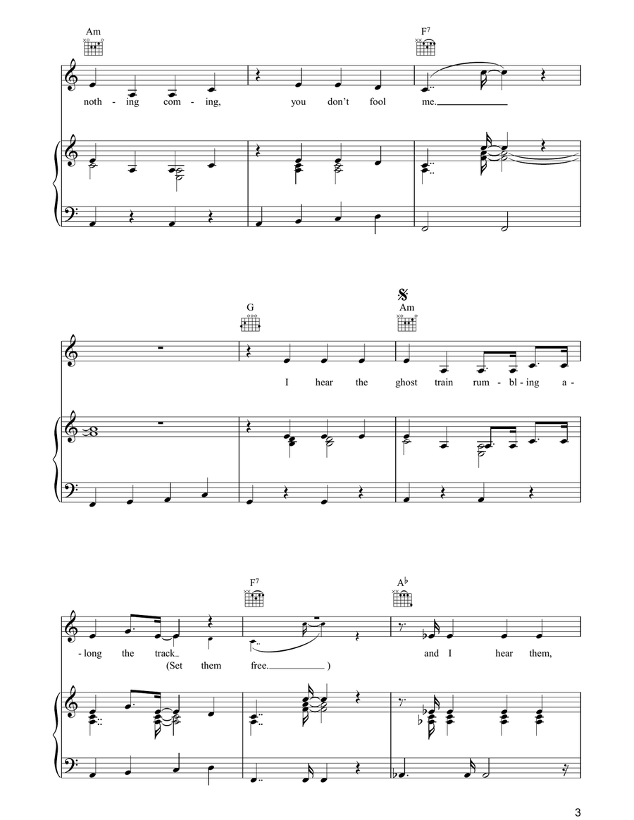 Waiting For The Ghost Train Acoustic Guitar scores gallery preview page 3