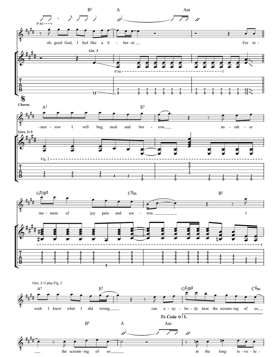 Rendition Rendition Guitar Tablature scores gallery preview page 4