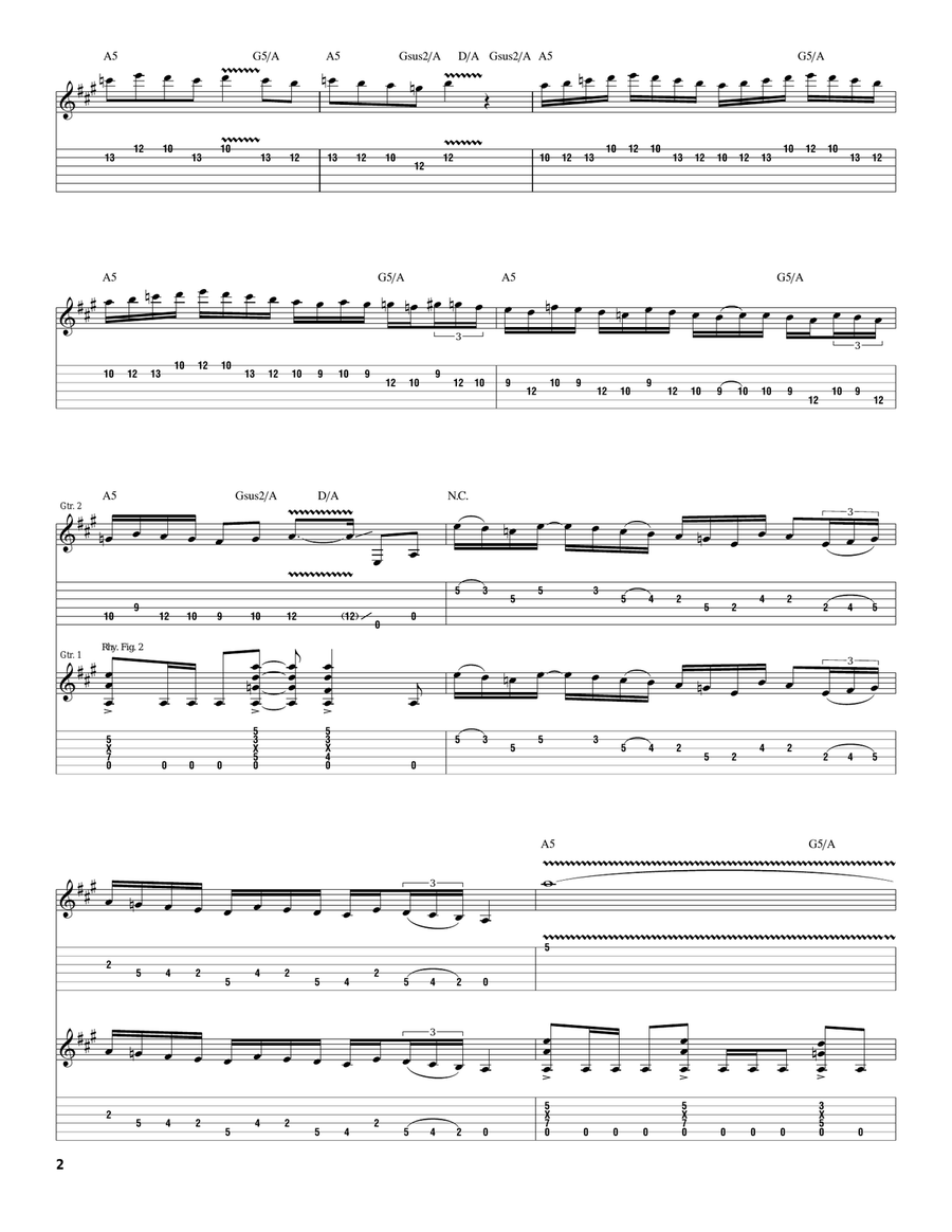 Faux Mantini Faux Mantini Acoustic Guitar scores gallery preview page 2