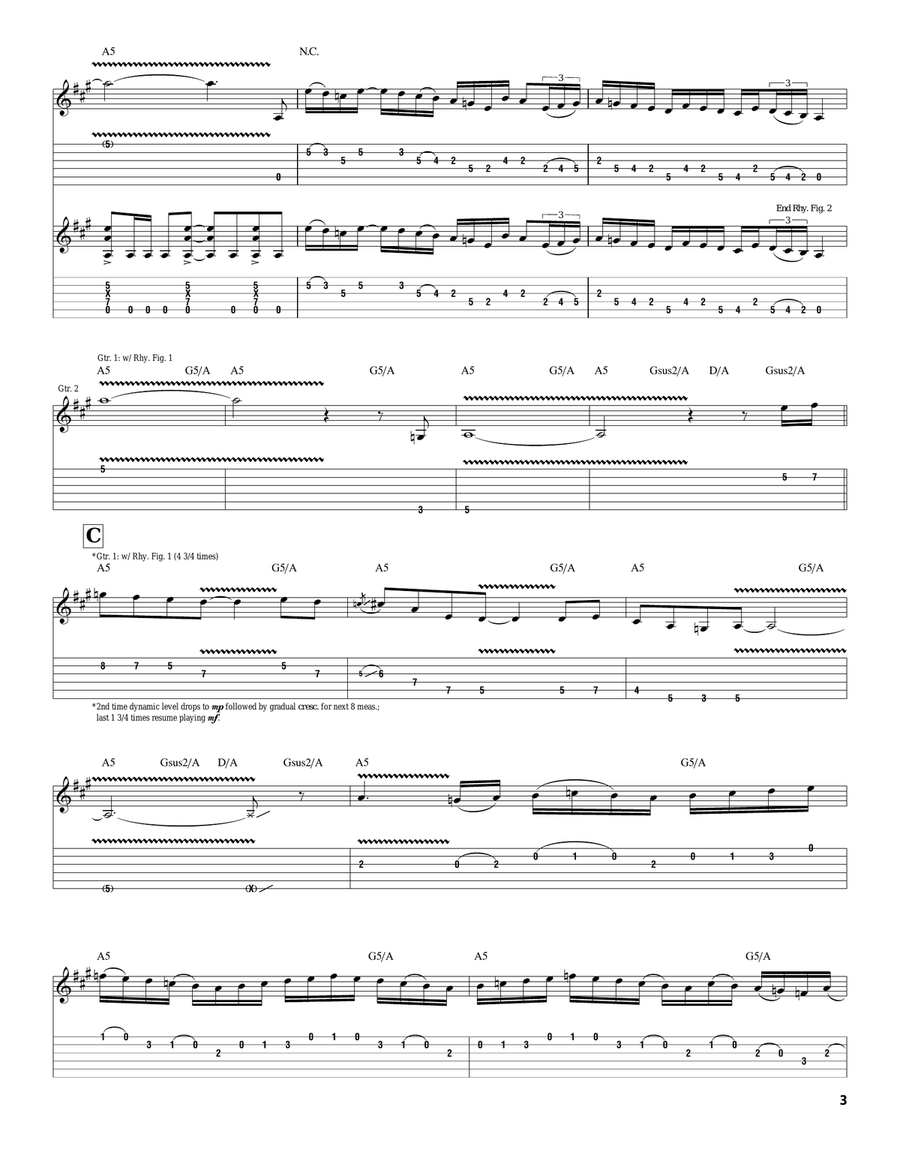 Faux Mantini Faux Mantini Acoustic Guitar scores gallery preview page 3