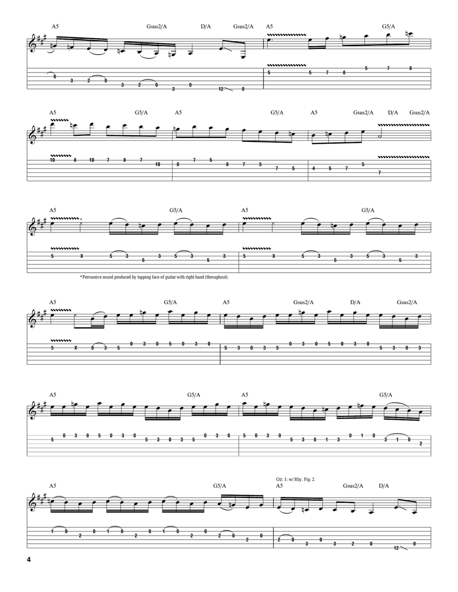Faux Mantini Faux Mantini Acoustic Guitar scores gallery preview page 4