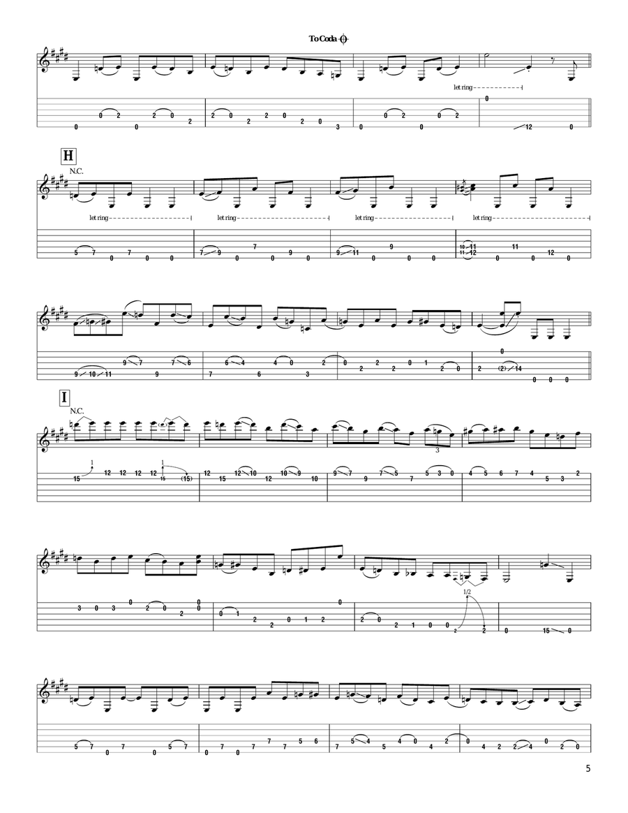 Revenge Of The 10 Gallon Hat Acoustic Guitar scores gallery preview page 5