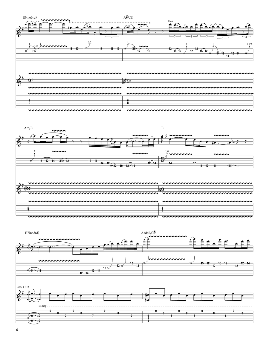 New Day Yesterday New Day Yesterday Acoustic Guitar scores gallery preview page 4