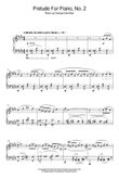 Prelude For Piano, No.2