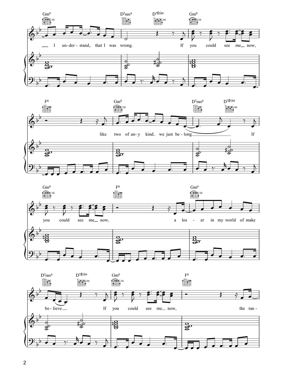 If You Could See Me Now Acoustic Guitar scores gallery preview page 2