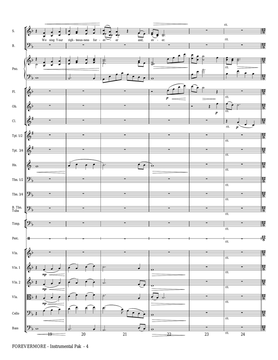 Forevermore - Score by Phillip Keveren Choir - Digital Sheet Music page 4