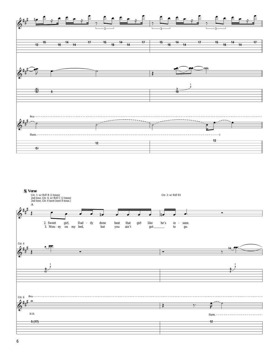 Louisiana Bayou Louisiana Bayou Acoustic Guitar scores gallery preview page 6