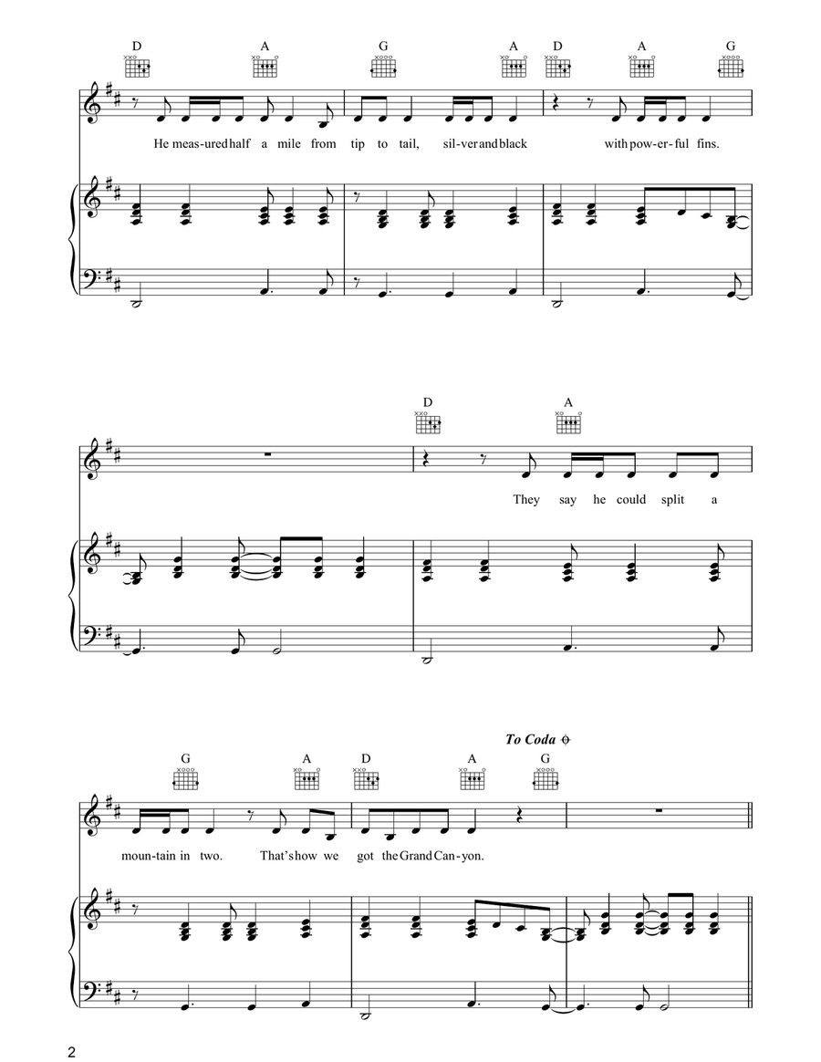 Last Great American Whale Guitar scores gallery preview page 2