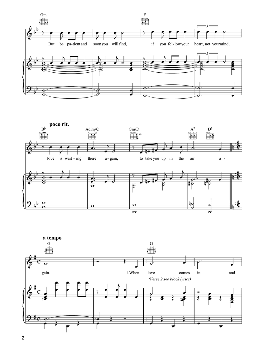 C'est Magnifique Guitar scores gallery preview page 2