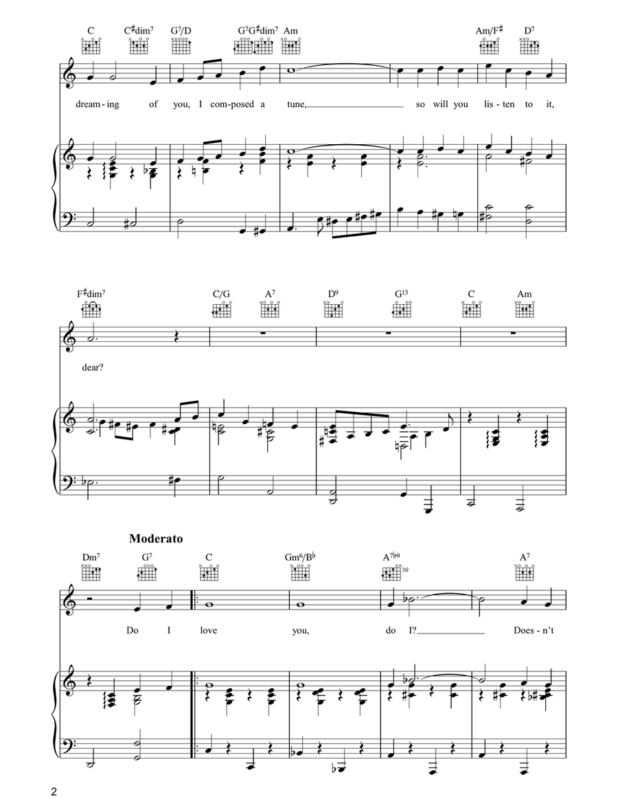 Do I Love You? Guitar scores gallery preview page 2
