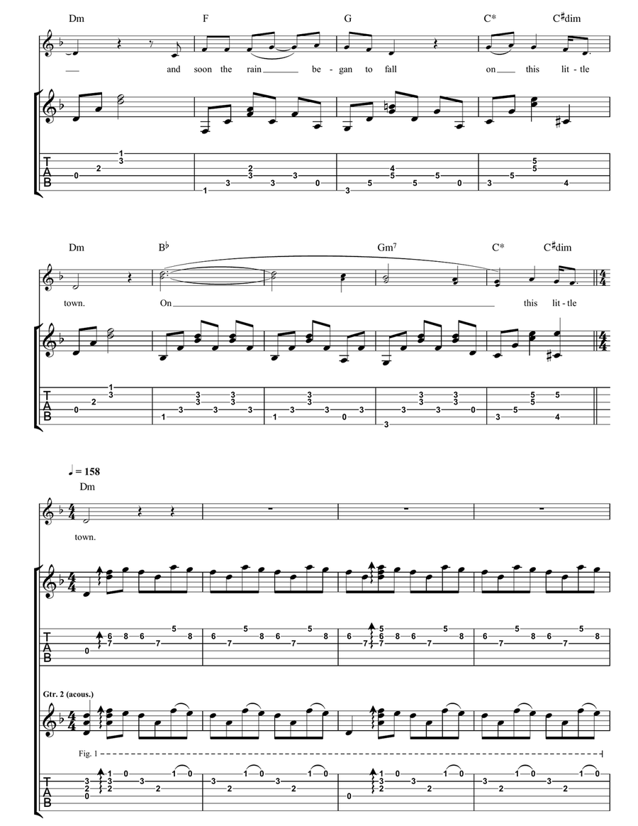 3 Times And You Lose 3 Times And You Lose Acoustic Guitar scores gallery preview page 2