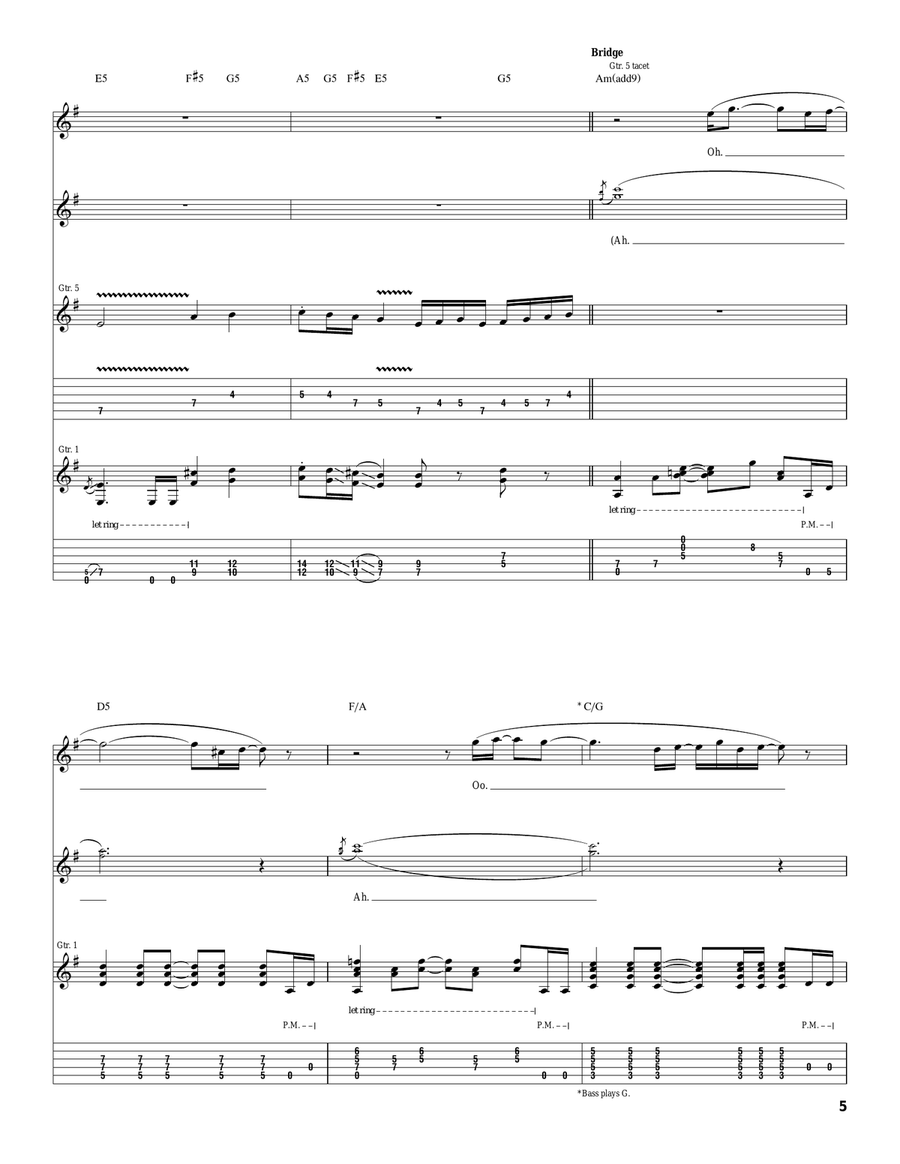 Heaven And Hell Heaven And Hell Acoustic Guitar scores gallery preview page 5