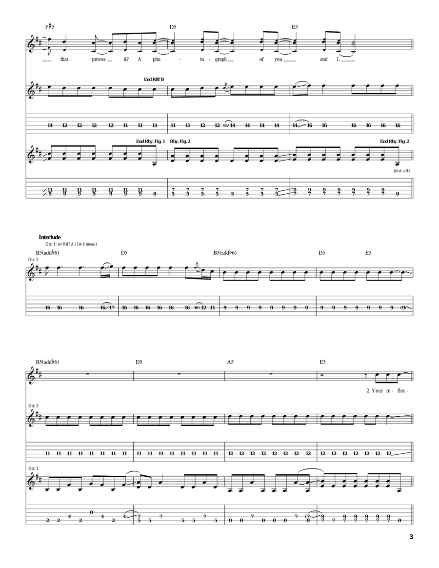 Was It A Dream? Was It A Dream? Acoustic Guitar scores gallery preview page 3