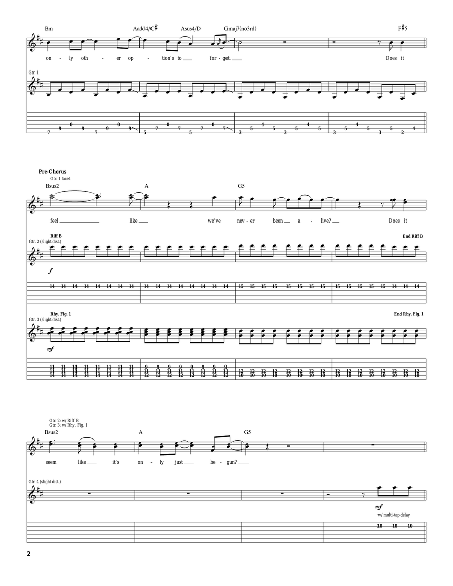 R-Evolve R-Evolve Acoustic Guitar scores gallery preview page 2