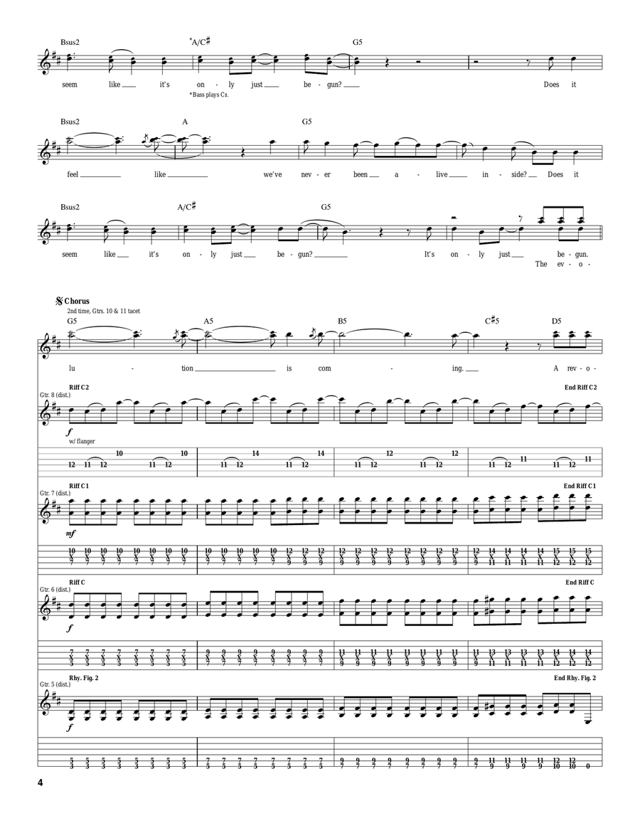 R-Evolve R-Evolve Acoustic Guitar scores gallery preview page 4