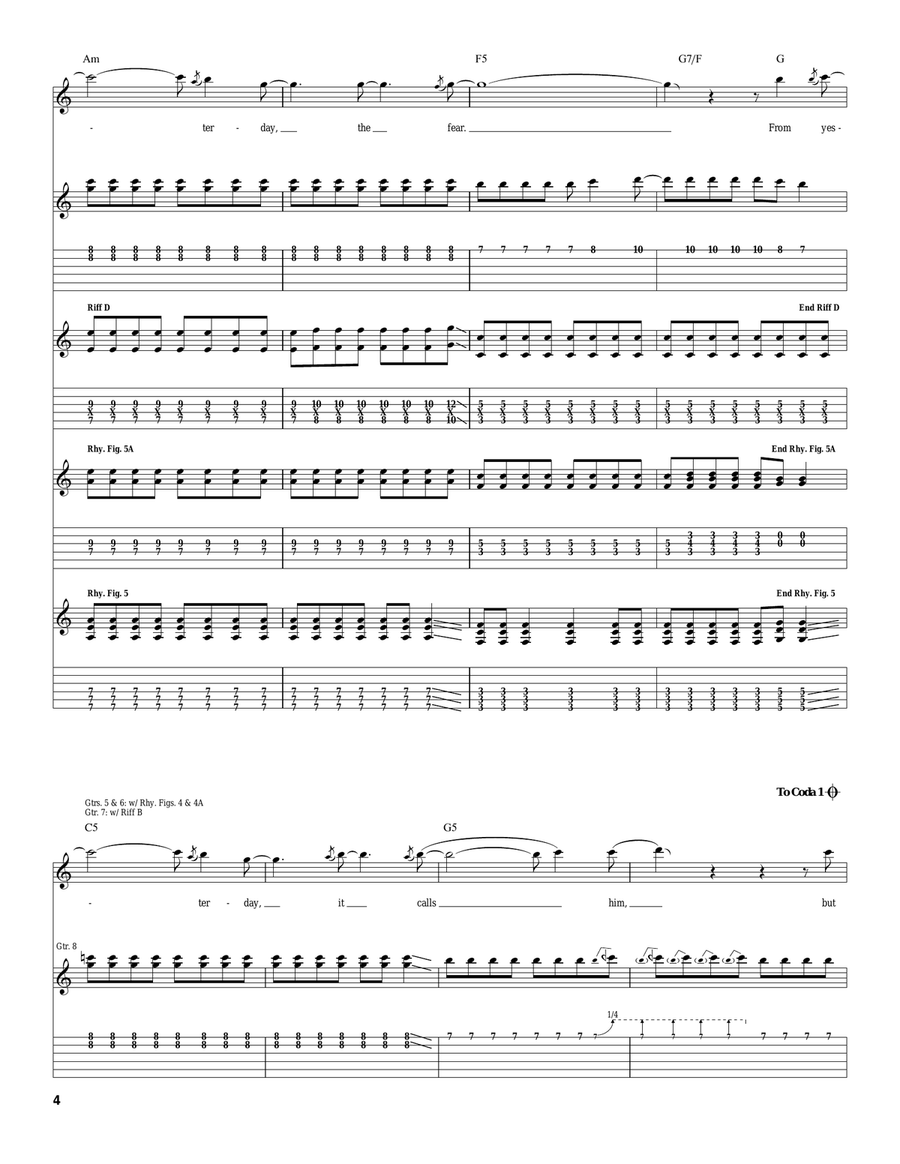 From Yesterday From Yesterday Acoustic Guitar scores gallery preview page 4