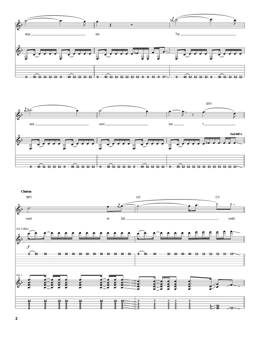 Battle Of One Battle Of One Acoustic Guitar scores gallery preview page 2