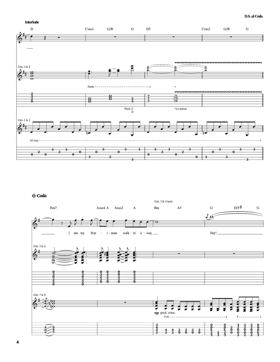 More Than A Feeling More Than A Feeling Acoustic Guitar scores gallery preview page 4