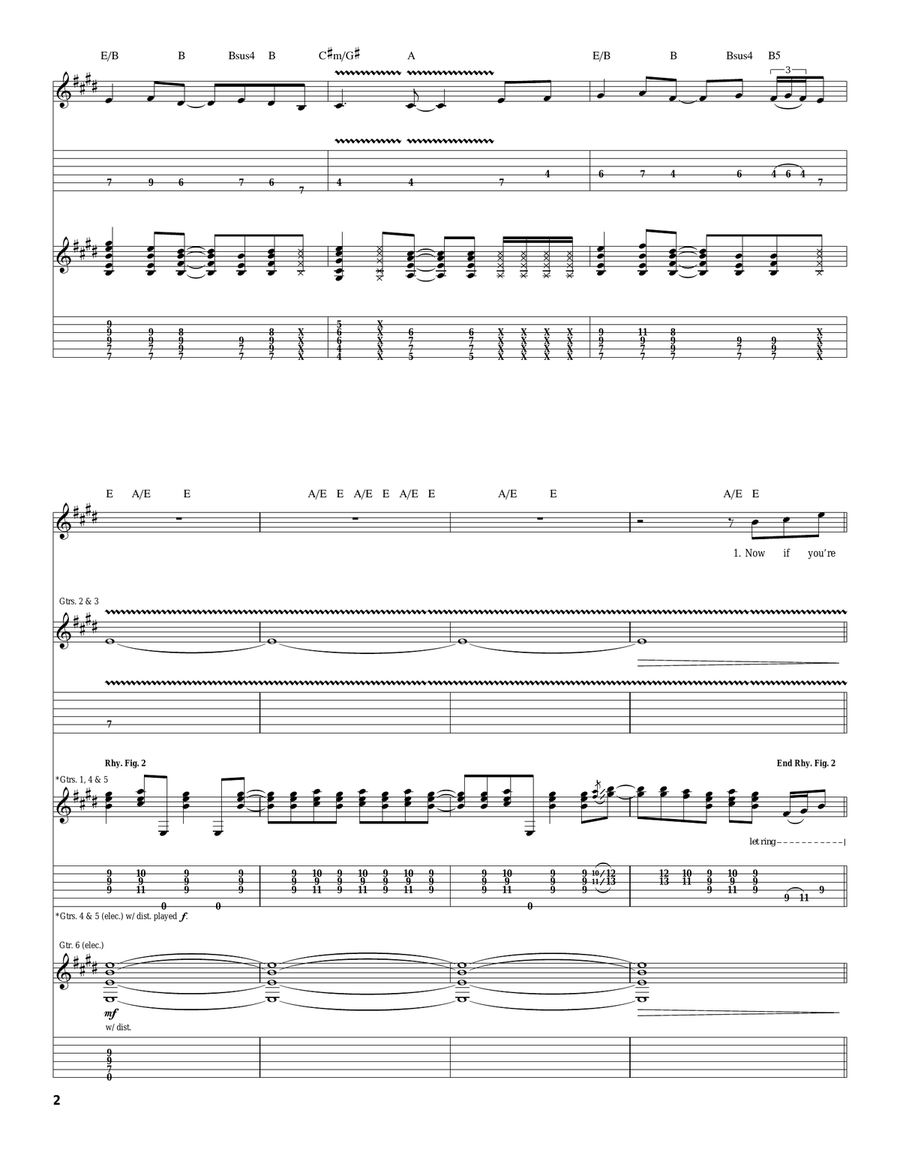 Peace Of Mind Peace Of Mind Acoustic Guitar scores gallery preview page 2