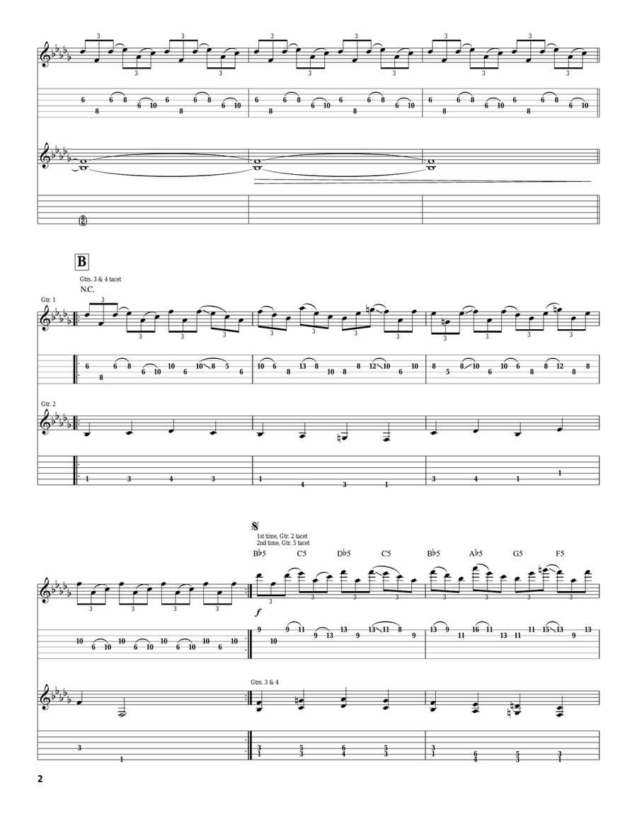 Foreplay/Long Time (Long Time) Acoustic Guitar scores gallery preview page 2