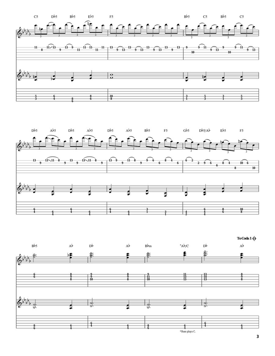 Foreplay/Long Time (Long Time) Acoustic Guitar scores gallery preview page 3