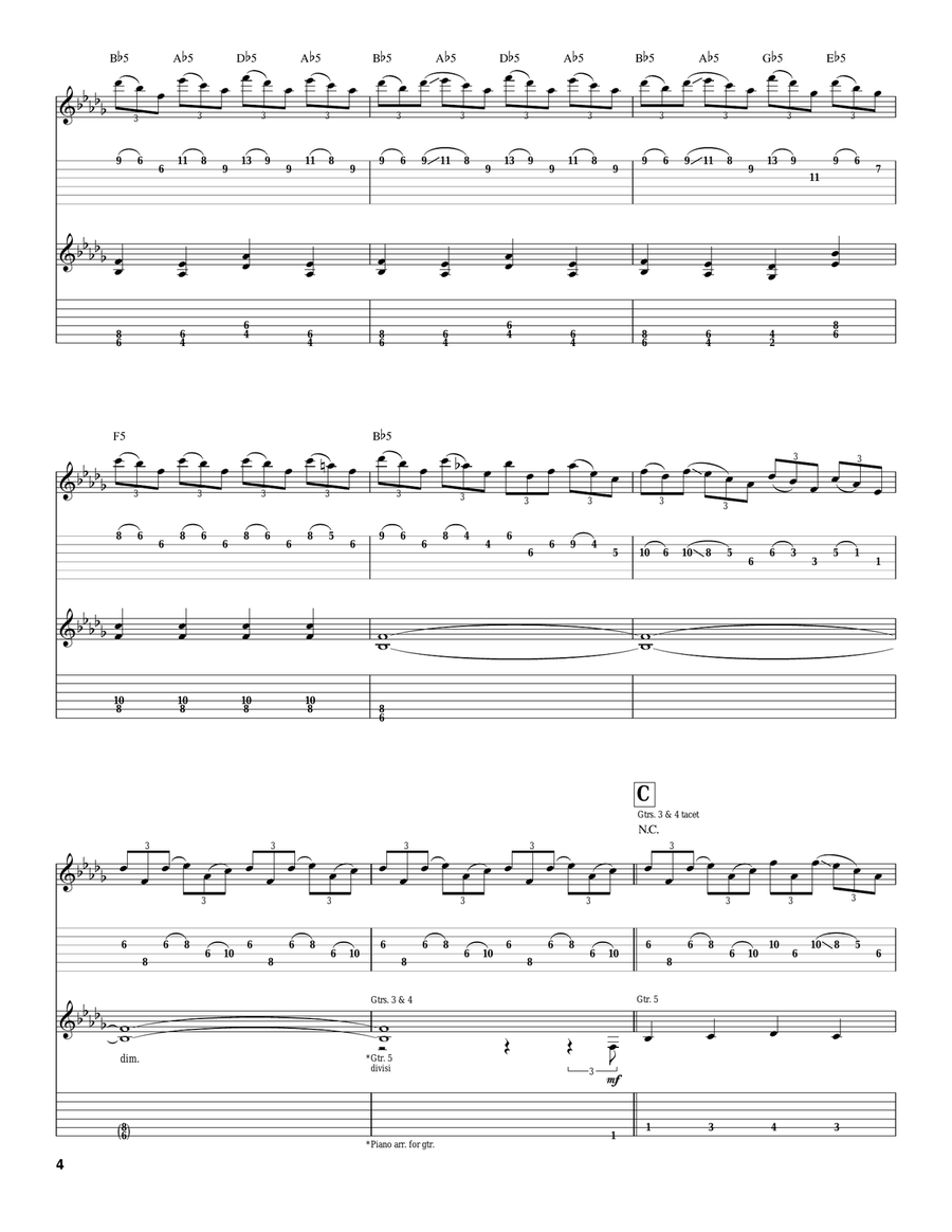 Foreplay/Long Time (Long Time) Acoustic Guitar scores gallery preview page 4