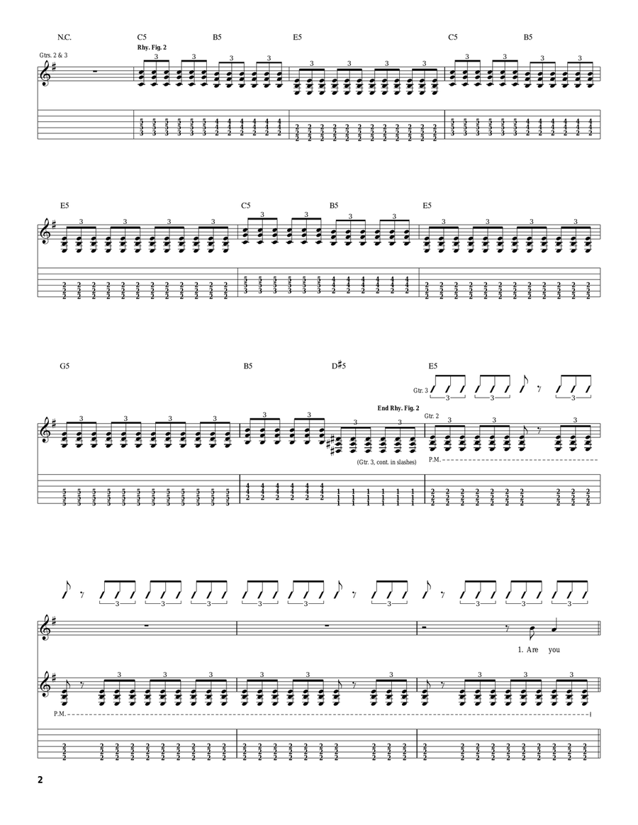 No More Sorrow No More Sorrow Acoustic Guitar scores gallery preview page 2