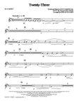 Twenty-Three (arr. Phillip Keveren) - Bb Clarinet