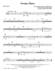 Twenty-Three (arr. Phillip Keveren) - Percussion
