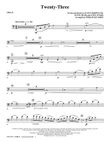 Twenty-Three (arr. Phillip Keveren) - Cello