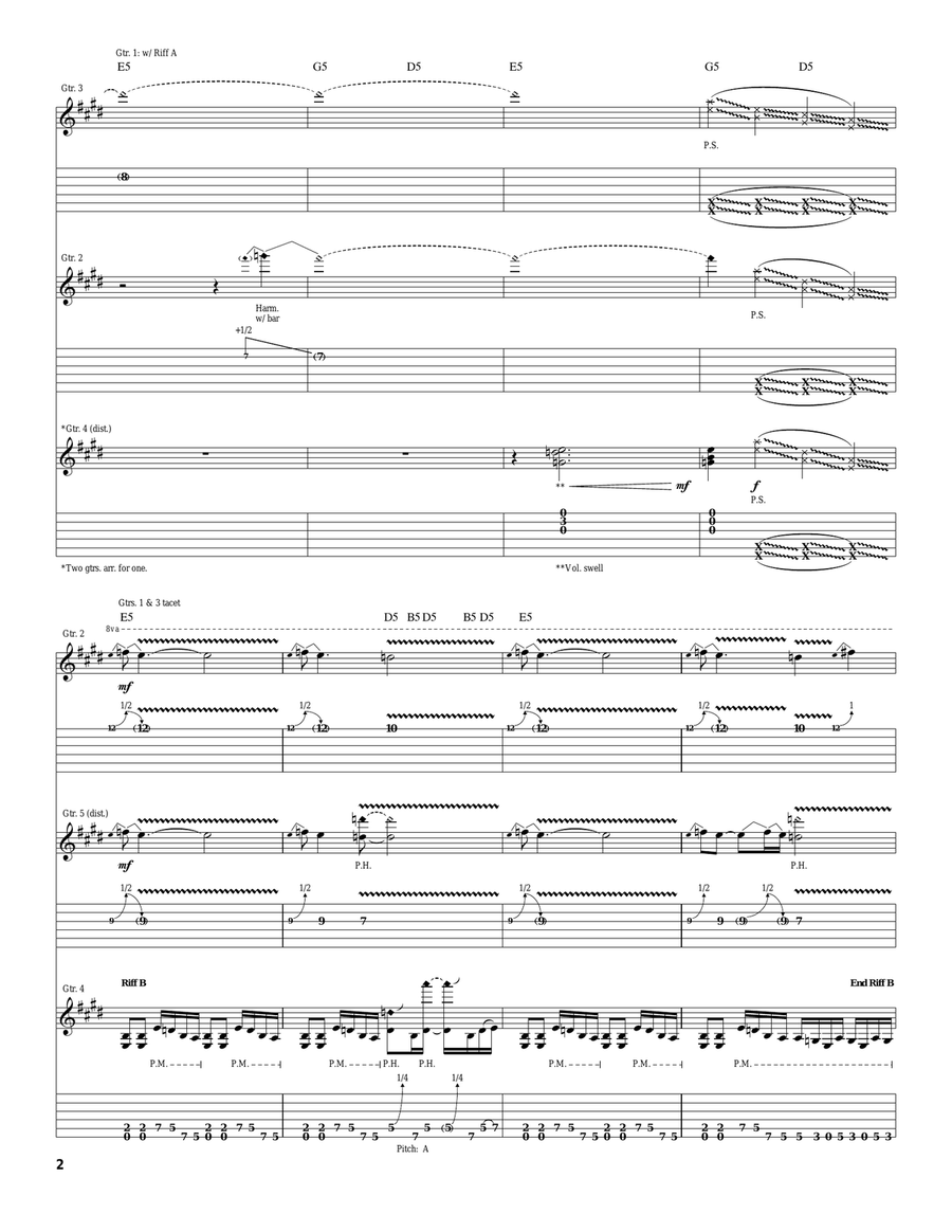 Civilize The Universe Civilize The Universe Acoustic Guitar scores gallery preview page 2