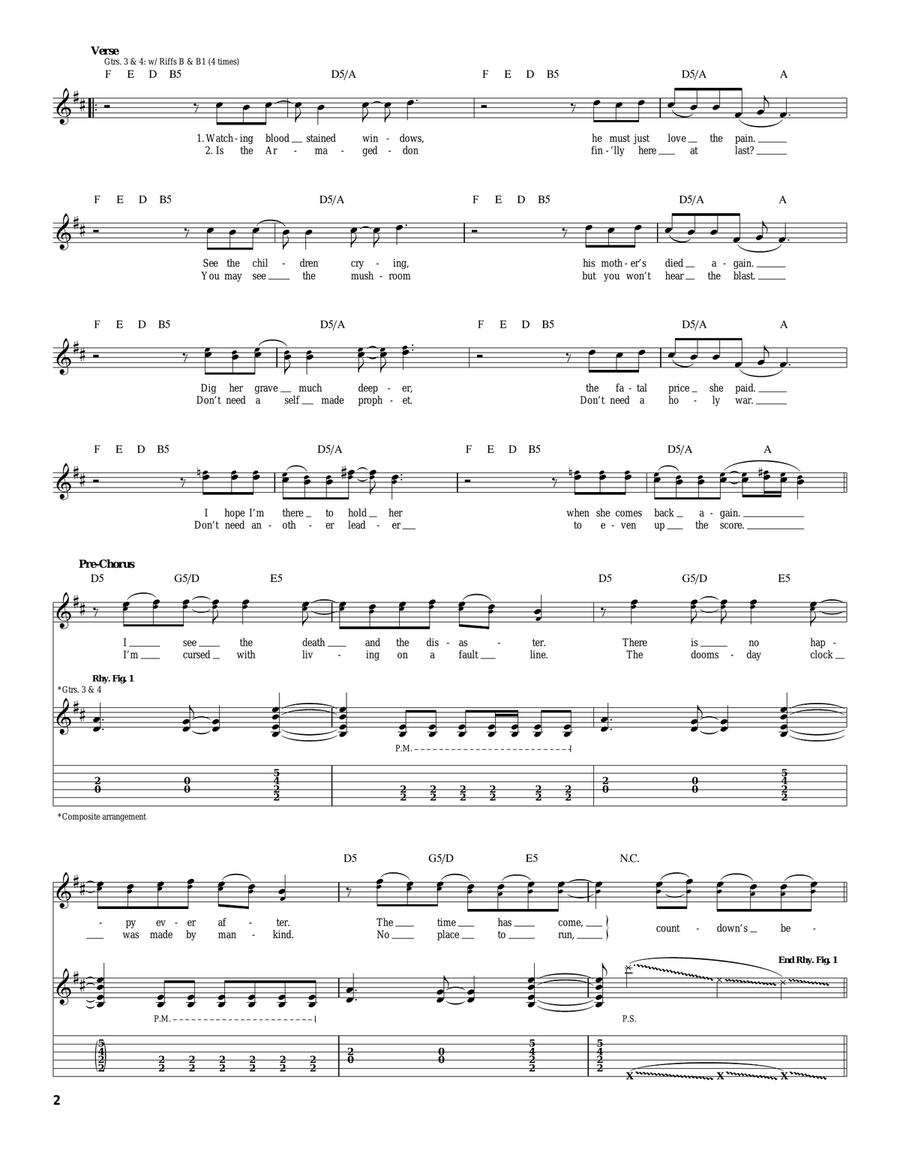 Countdown's Begun Countdown's Begun Acoustic Guitar scores gallery preview page 2