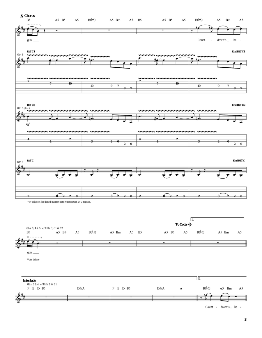 Countdown's Begun Countdown's Begun Acoustic Guitar scores gallery preview page 3