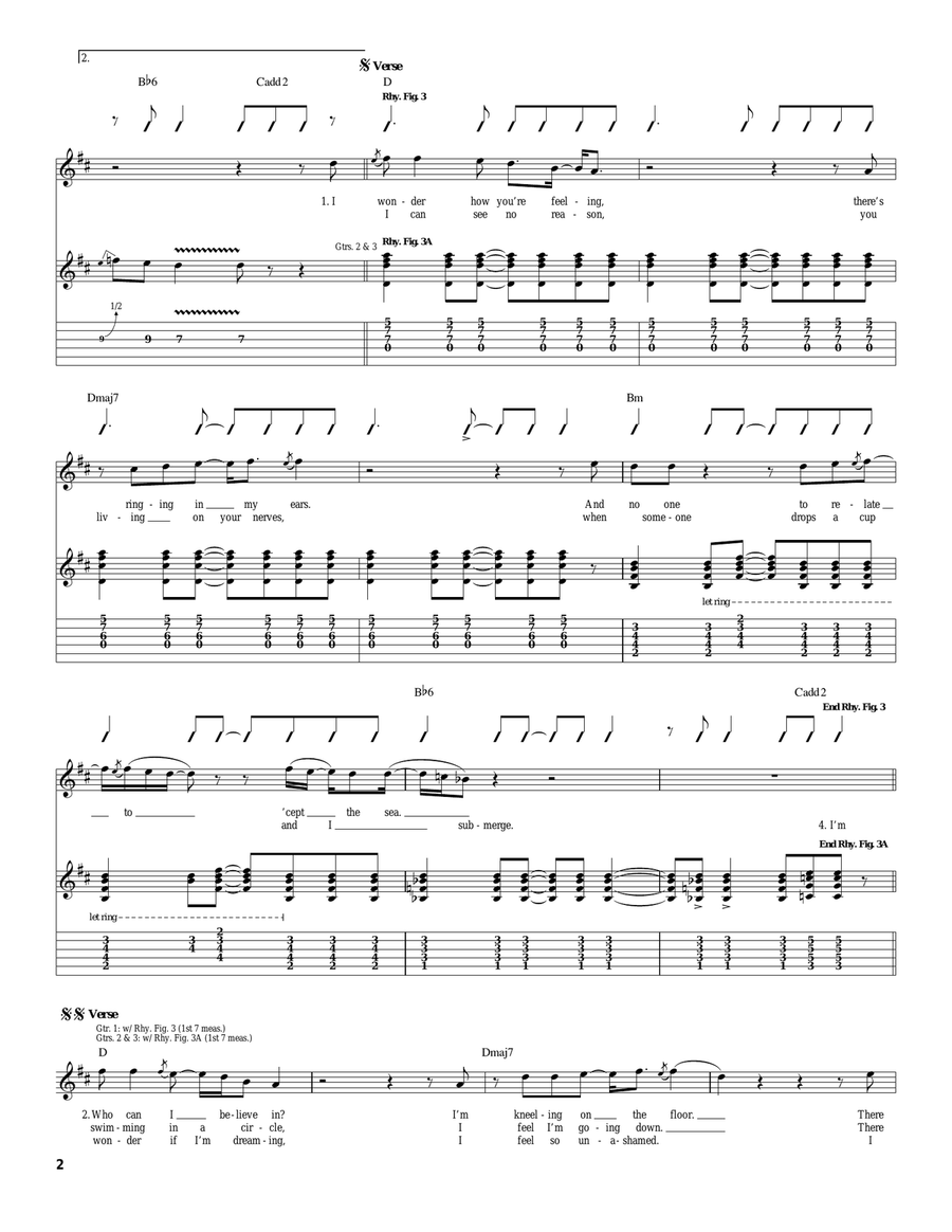 Show Me The Way Acoustic Guitar scores gallery preview page 2